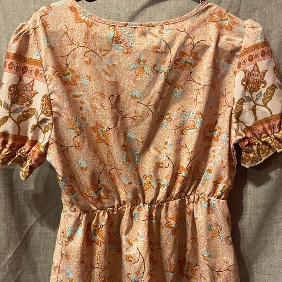 NWOT Short Sleeve SHEIN Blouse - Picture 4 of 5